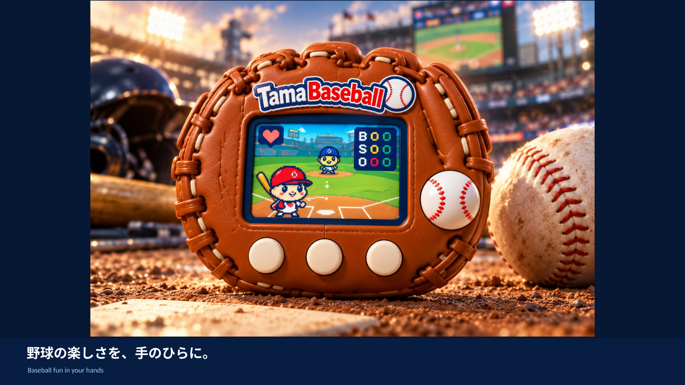 TamaBaseball presentation slide 1